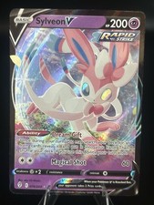 Carta Pokemon Sylveon V 074/203 Evolving Skies quasi nuova ultra rara