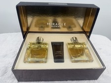 Lancome Miracle Homme Eau de Toilette After Shave Gift Box Set For Men 3.4 oz