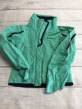 Columbia Jacket Youth XXS 2/3 Green Bugaboo Interchange Ski Omni-Tech Winter