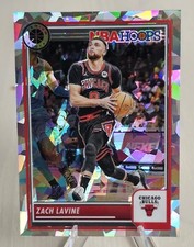 2023-24 Panini Nba Hoops Premium Stock - Zach LaVine #195 Ice Prizm