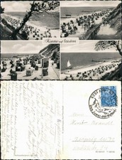Ansichtskarte Koserow Strand 1958