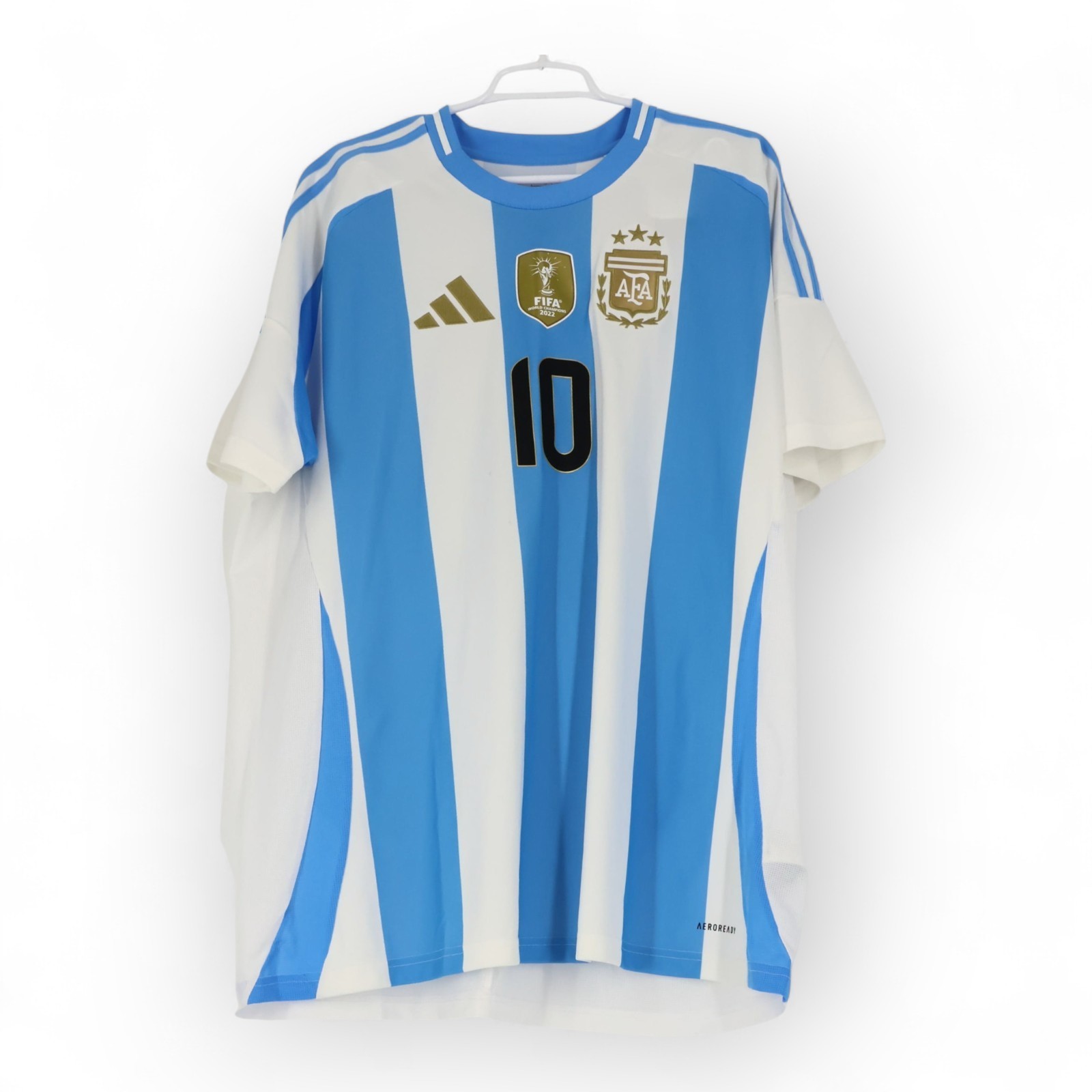 Adidas Men's Argentina Messi 10 Stadium Home Jersey 2024 Size 2XL