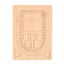Bead Board Exquisite Bamboo Bead Design Board Multipurpose Beading Tray For ST