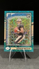 2024 Panini Donruss Optic - Rated Rookie Spencer Rattler #289 Teal Velocity (RC)