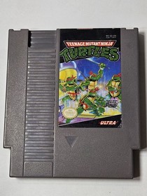Teenage Mutant Ninja Turtles (Nintendo NES, 1989) cartuccia TMNT 