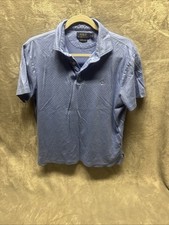 Polo Ralph Lauren Custom Slim Fit Polo Shirt Men  s M Short Sleeve Blue Dot