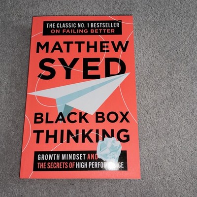 Black Box Thinking Matthew Syed - 9781399830379