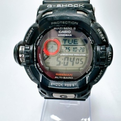 Casio G-SHOCK GW-9200J Riseman Solar Quartz Red Black Watch /FAST