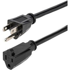 StarTech 15ft Heavy Duty Extension Cord NEMA5...