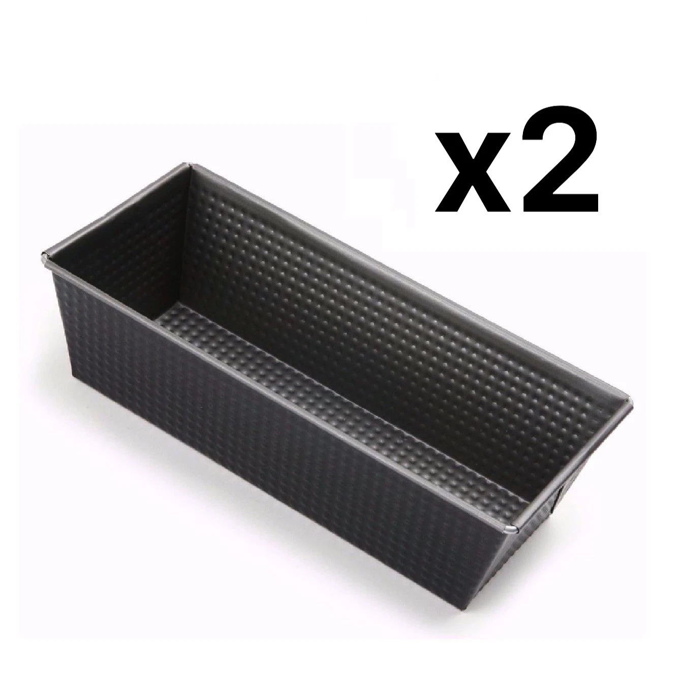 Norpro Nonstick Heavy Gauge Steel Bread Pan 10 x 4.5 x 3 Inches (2-Pack)
Opens in a new window or ta