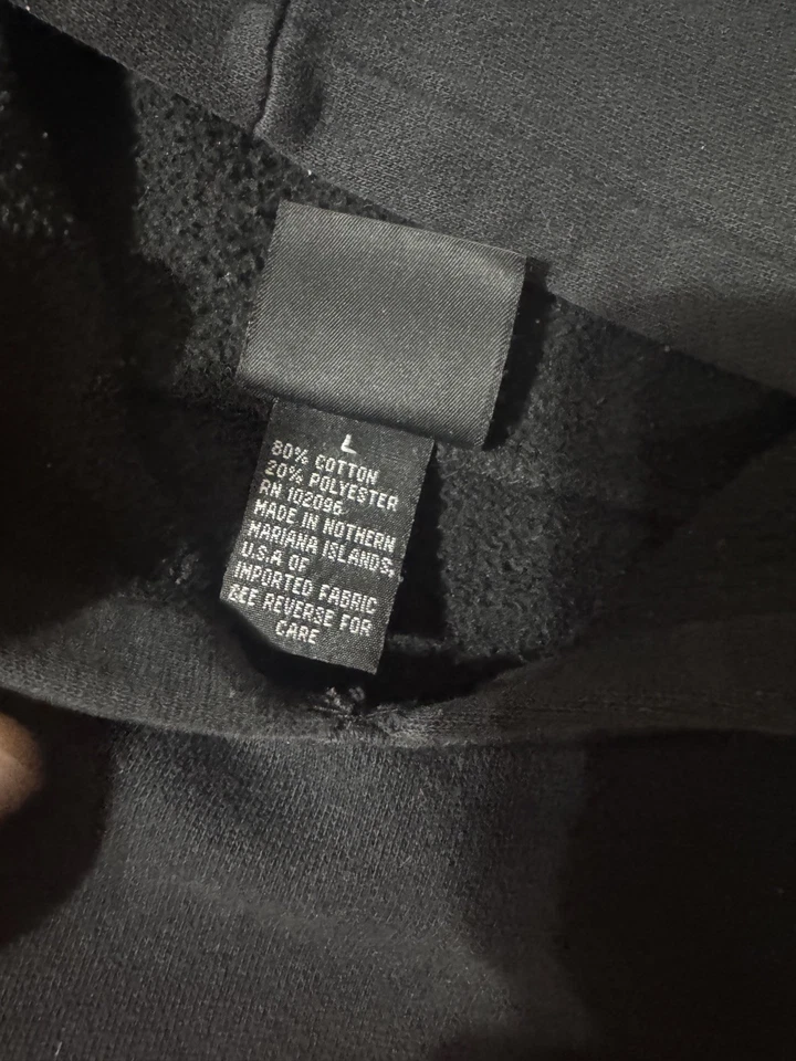 Sudadera con capucha vintage Deftones White Pony L etiqueta gigante años 90 2000 rara  Foto 3 de 4