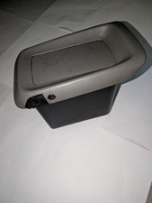 99-02 Chevy Silverado Sierra Center Console Armrest Lid Storage Cover Gray Oem