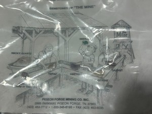 Pigeon Forge Mining Co Gemstones of "The Mine" Assorted gemstones