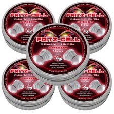 5 x 500 Fritz Cell Speedy 4,5 mm Diabolos f&uuml;r Luftgewehr, Luftpistole