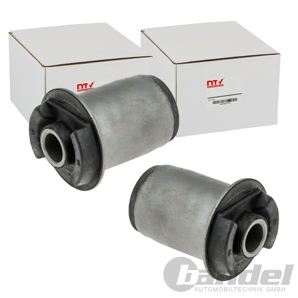 2X NTY Querlenkerlager Buchse AußEn Hinten Vorne Unten Passend FüR Chrysler Paci-image