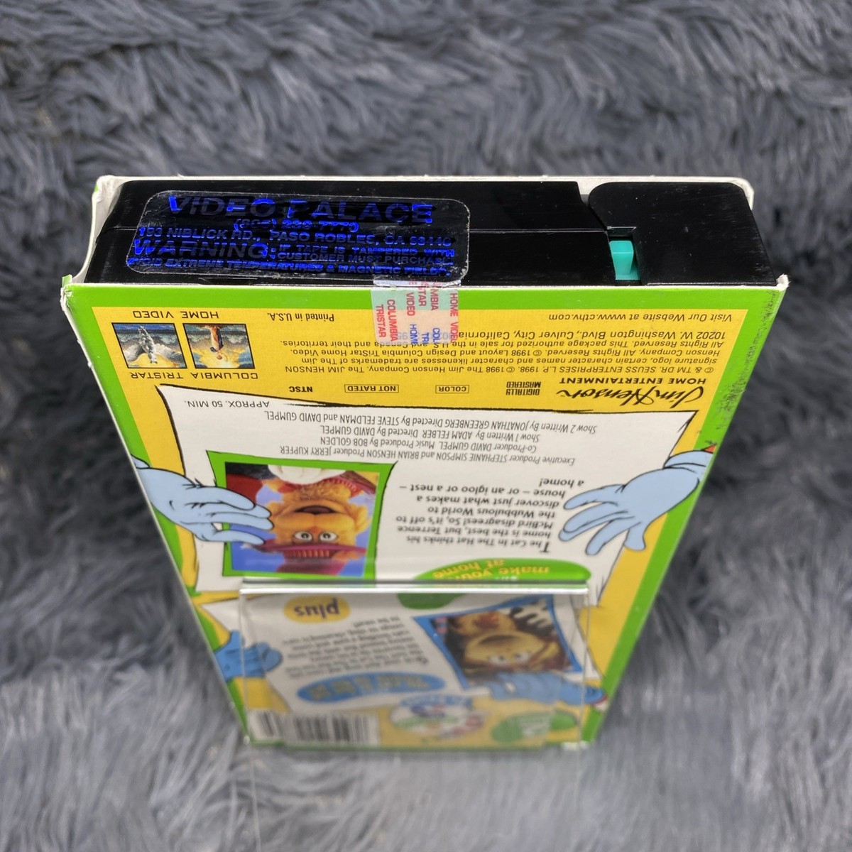 Wubbulous World of Dr. Seuss Volume 2 VHS Tape 1999 Jim Henson