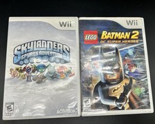 Nintendo Wii LEGO Batman 2 DC Super Heros & Skylanders Spyro's Adventure