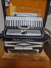 Vintage STANELLI Restored Acordian With Case