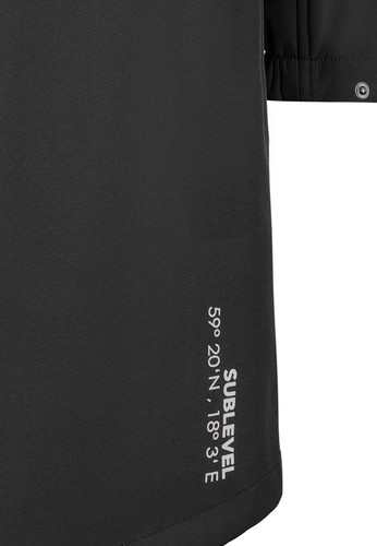 Sublevel Damen Softshell Regenmantel mit Kapuze wasserabweisend atmungsaktiv lan - Bild 5 von 28