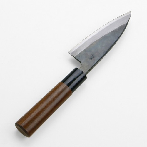 "MOTOKANE" Deba Kurouchi (Butcher Knife) Aogami No.1,105mm - Picture 2 of 3