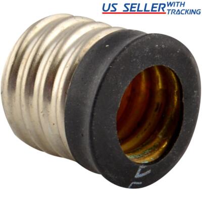 10x Light Bulb Socket Adapter Intermediate Base E17 to Candelabra E12 Reducer
