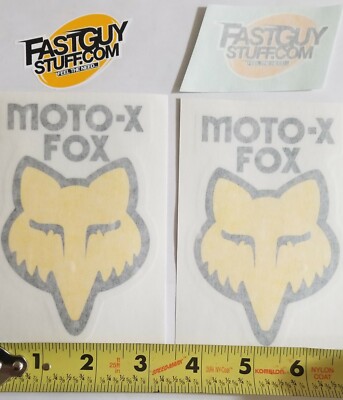 2! Fox Vintage stickers Baja San Felipe SCORE BITD Trophy Truck PRO 4 Off Road  