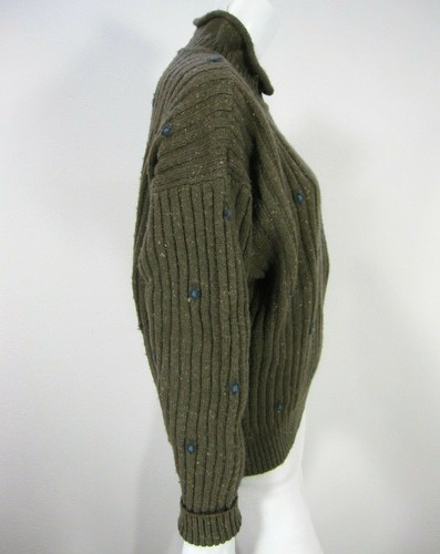 Giorgio Armani Long Sleeve sweater Green Size M Medium - Picture 9 of 12