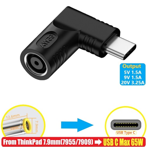 ✅✅✅Laptop Charger TO USB Type C 65W PD Power Converter Charging Cable Adapter - Picture 12 of 21