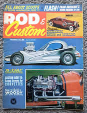 1963 DECEMBER ROD & CUSTOM MAGAZINE X-RAY FARHNER CORVETTE GASER DADDY ROTH +MOR