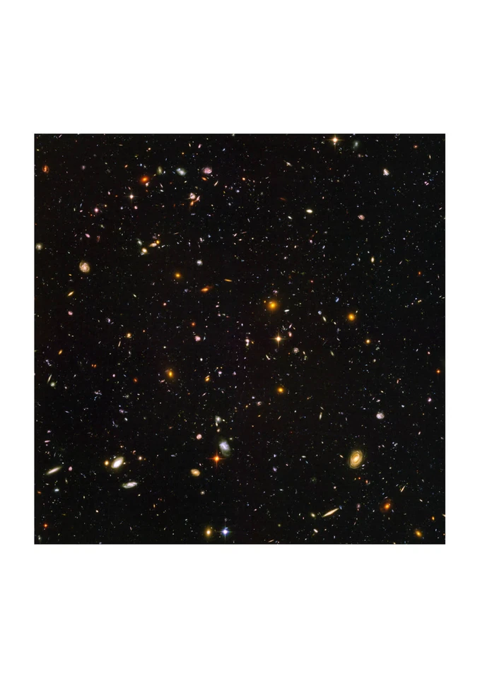 Hubble Telescope - Ultra Deep Field View Wall Art Poster Print - Image 4 of 4