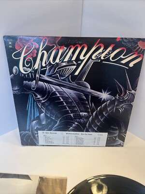 Champion Self Titled Vinyl, LP 1978 Epic ‎– JE 35438 Demo VG+ | eBay