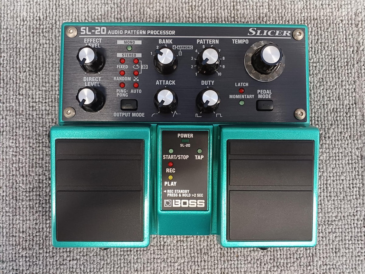 Boss SL-20 Slicer Audio Pattern Processor Guitar Effects