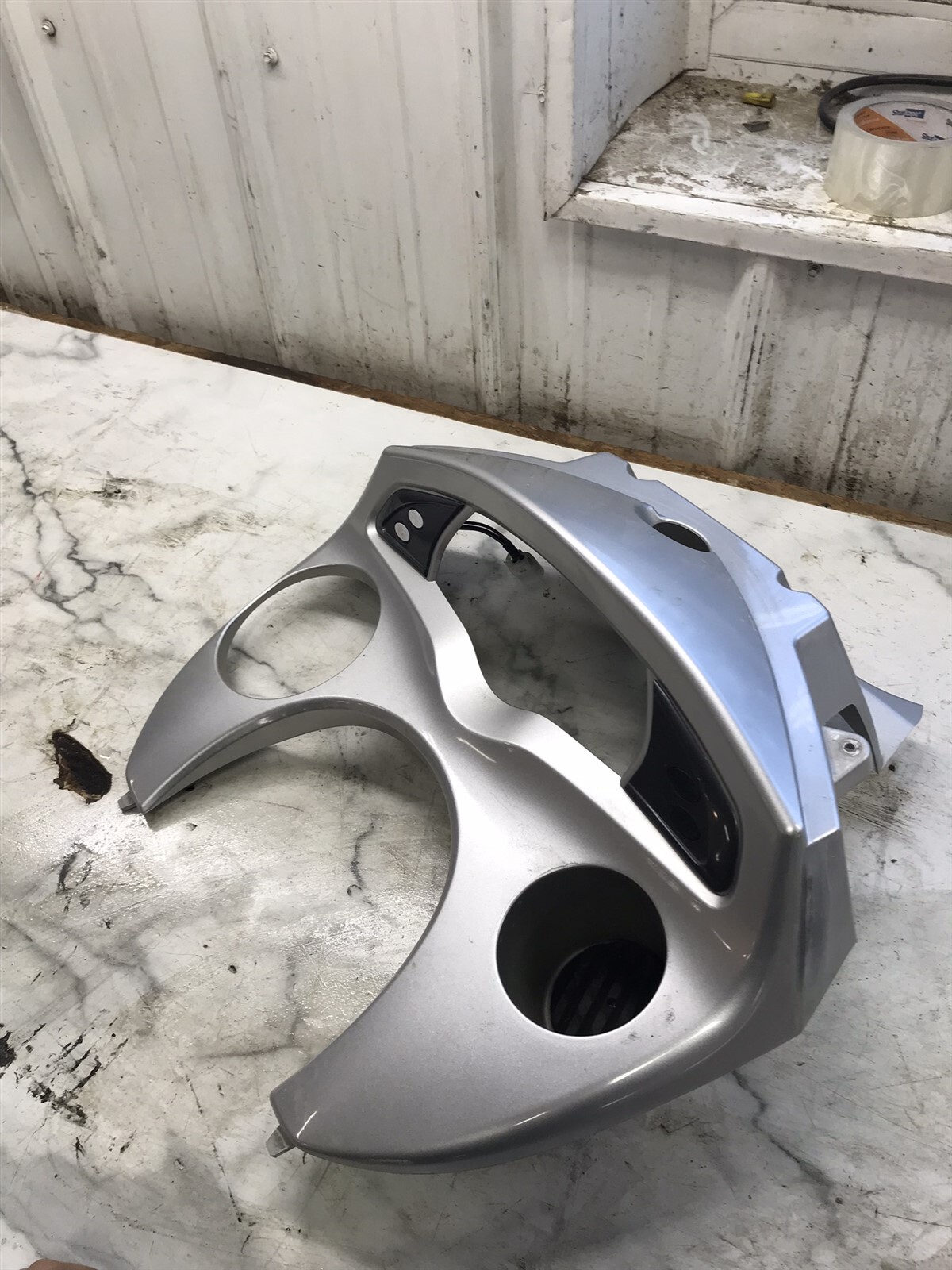 07 Yamaha FX 1100 F HO Waverunner gauge mount housing dash cover cowl fairing