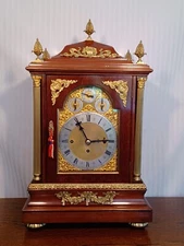 Antique Westminster FRENCH Neo-Classical Style LGE Table Clock: 1900 - ON SALE!