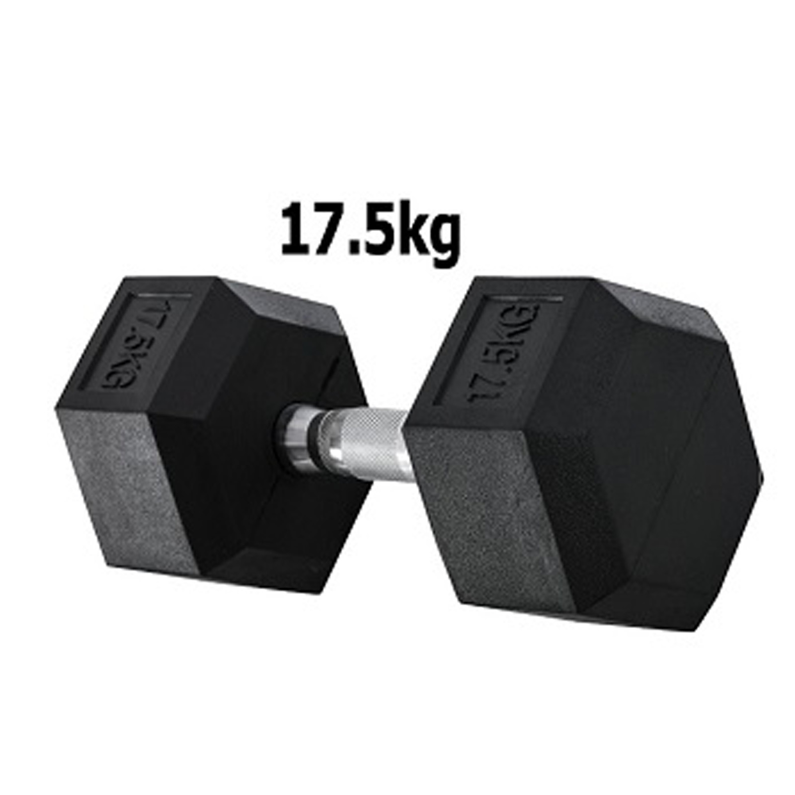 Juego de pesas hexagonales de hierro fundido encierradas de goma peso hexagonal gimnasio y hogar