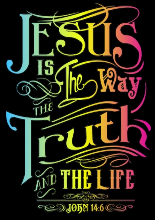 John 14:6, Jesus Is Way - Truth - Light Christian Shirt John 14:6, Jesus Is Way - Truth - Light Christian Shirt