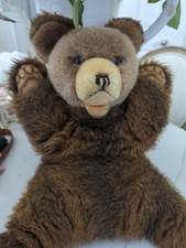 Steiff Vtg Molly Teddy Bear Brown Fur