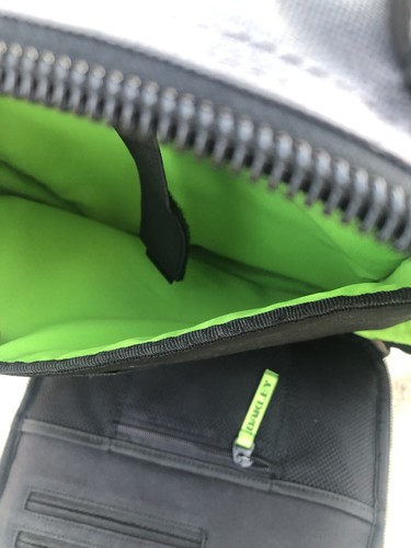 Oakley Tactical Bag - Sacoche latérale pour ordinateur portable - Année 2000 - Gris et vert modernes - Photo 12/15