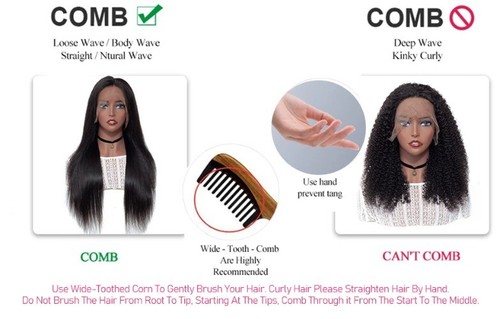 Deep Wave 13x6 HD Lace Frontal Perücke Remy Raw Indian Curly Transparent 13x4 Lace - Bild 20 von 22
