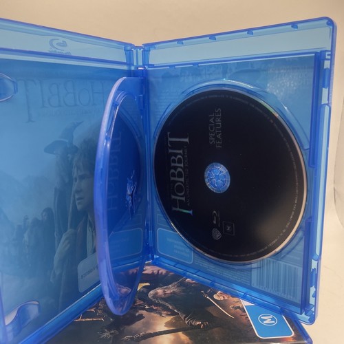 The Hobbit Trilogy Blu Ray B Bundle 2 Disc Versions Free Fast Tracked Postage - Picture 5 of 13