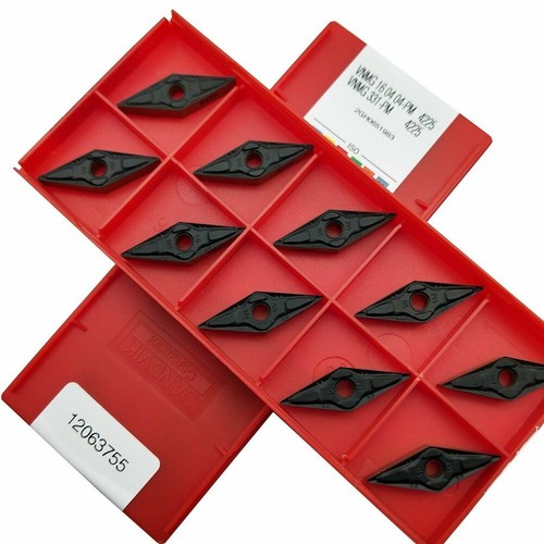 TONYSA Outils De Coupe De Tour, Outils De Tournage En Carbure, Tour En Carbure Tour En Metal Durable 10pcs Tournant Pour Porte Outil De Tournage De Tour 77781406