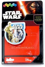 Jibbitz Disney Star Wars The Force Awakens Crocs Shoe Charm - C-3PO BB-8 R2-D2