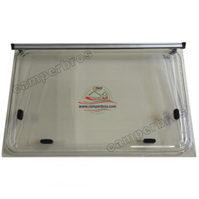 NRF srl Finestra Universale Asia WxH 700x300 - Colore Grigio: Ricambi Accessori Camper Caravan