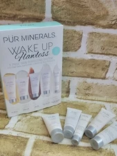 PUR Minerals Wake Up Flawless Skin 5-Piece Perfecting Skincare System, Free Ship
