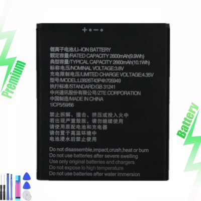 Li3826T43P4h705949 Battery For Consumer Cellular ZTE Avid 579 Z5156CC