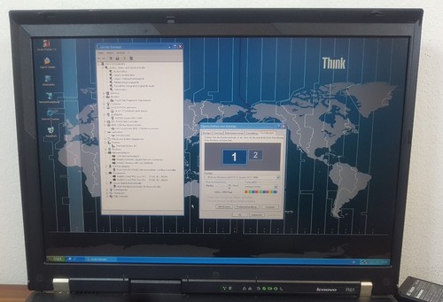 Lenovo Thinkpad R61 Intel T7100 1,8GHz 4GB/320GB nVidia Quadro NVS 140M Firewire - Bild 3 von 8