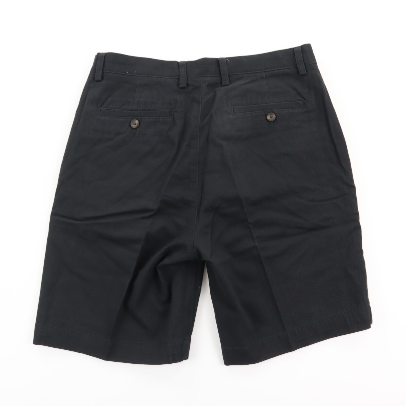 Amazon Essentials Men's Classic-Fit 9" Chino Short size 30 Black Flat Front NWT thumbnail 2