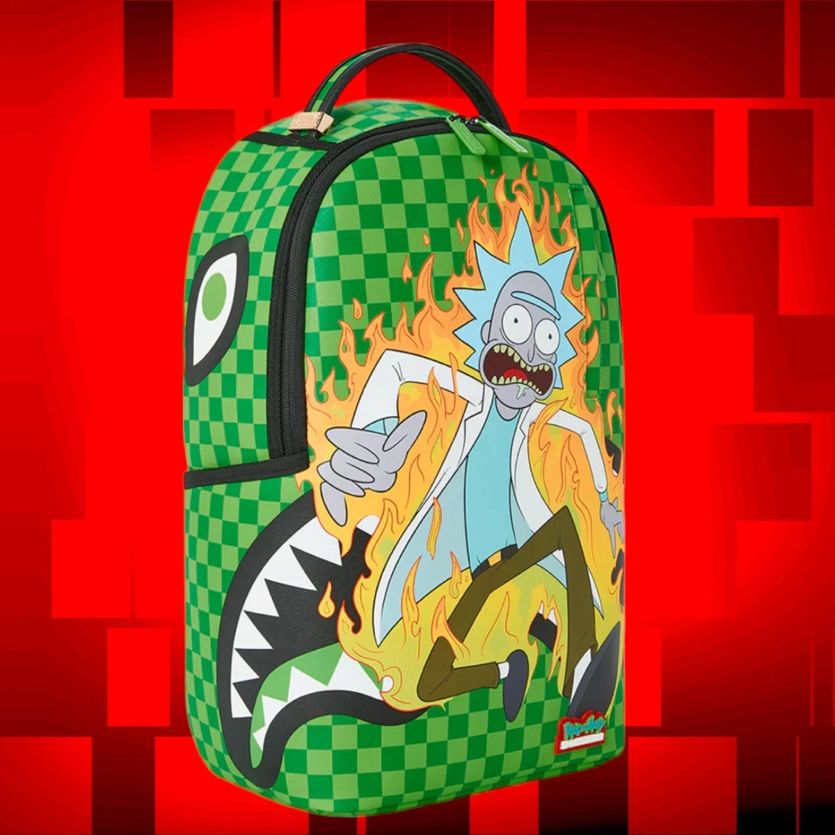 Sprayground Rick and Morty Backpack LIMITED EDITION!! NEW WITH TAGS