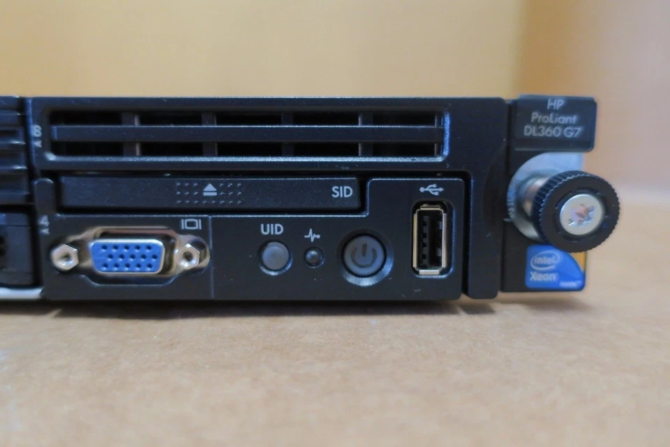 HP Proliant DL360 G7 2 x Xeon 6-Core X5680 3.33GHz 72GB Ram RAID 1U Rack Server - Image 3 of 4