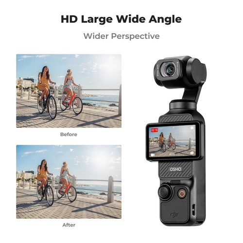 K&F Concept Magnetic Wide-Angle Filter for DJI Osmo Pocket 3 Action Camera Lens - Picture 4 of 7